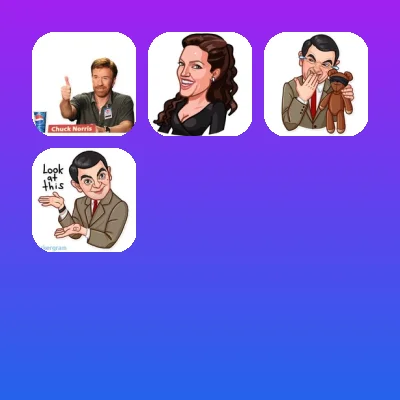 Mr Bean Telegram Stickers