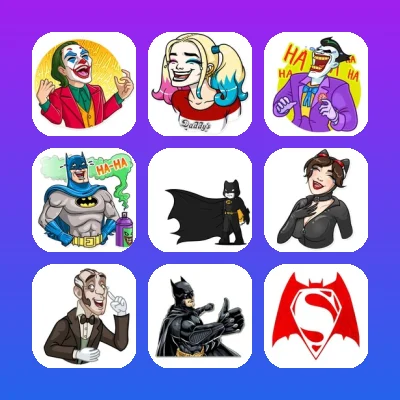 Batman Telegram Stickers