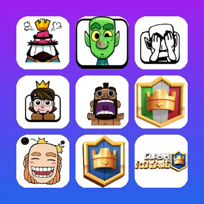 Clash Royale Telegram Stickers