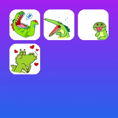 Crocodile Telegram Stickers