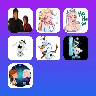 Frozen Telegram Stickers