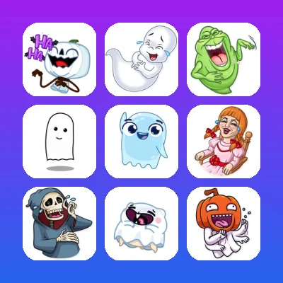 Ghost Telegram Stickers