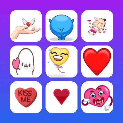 Heart Telegram Stickers