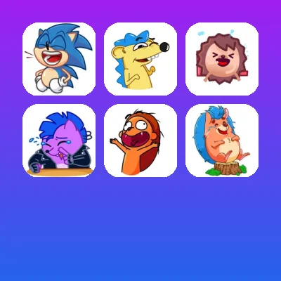Hedgehog Telegram Stickers