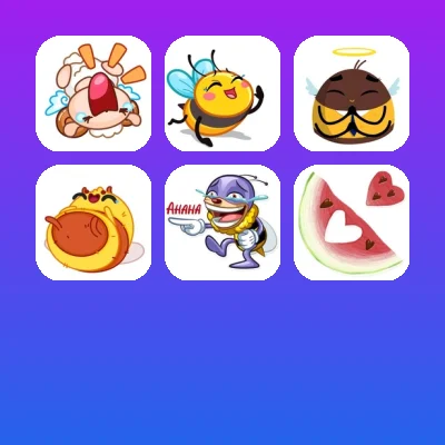 Honey Bee Telegram Stickers