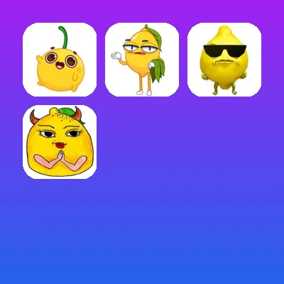 Lemon Telegram Stickers