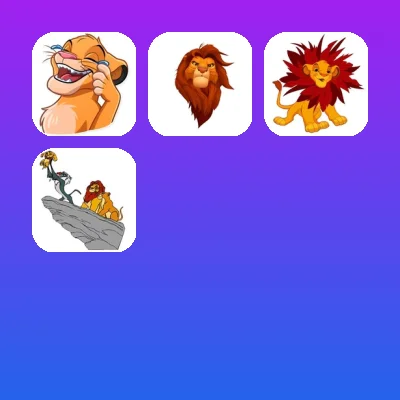 Lion King Telegram Stickers List
