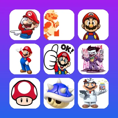 Mario Telegram Stickers