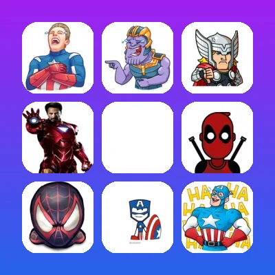 Marvels Telegram Stickers List