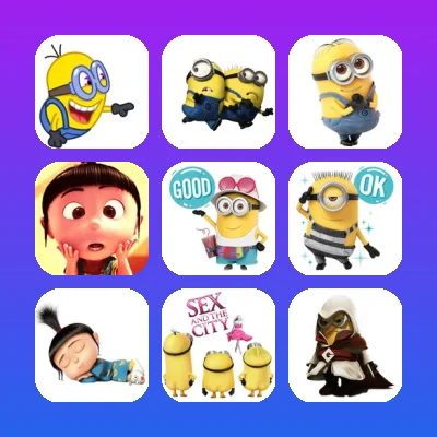 Minions Telegram Stickers List
