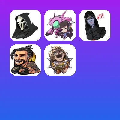 Overwatch Telegram Stickers