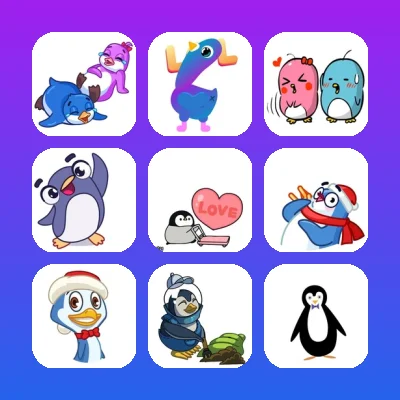 Penguins Telegram Stickers