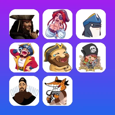 Pirates Telegram Stickers