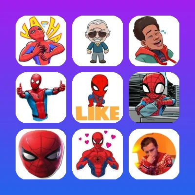 Spider-Man Telegram Stickers