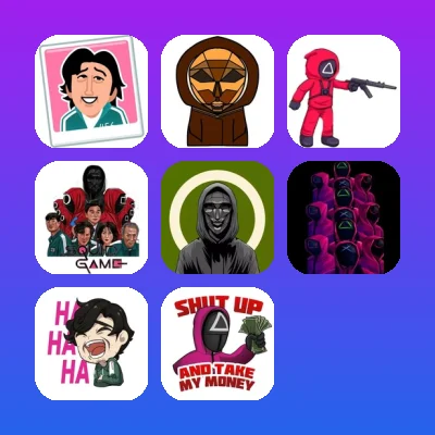 Squid Game Telegram Stickers
