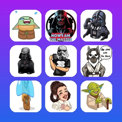 Star Wars Telegram Stickers List