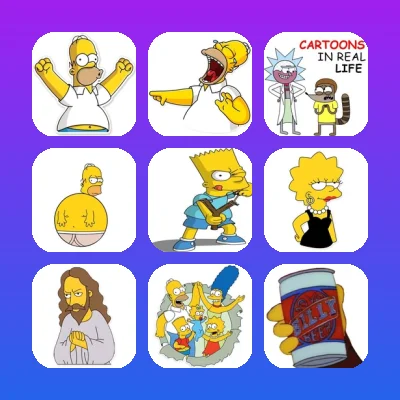 The Simpsons Telegram Stickers