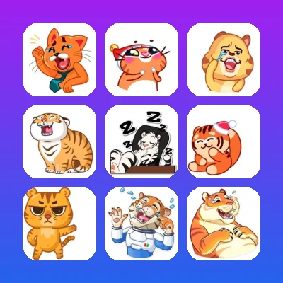 Tiger Telegram Stickers
