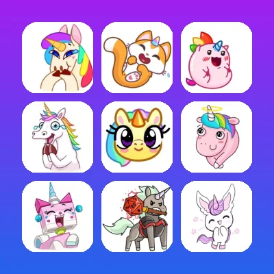 Unicorns Telegram Stickers
