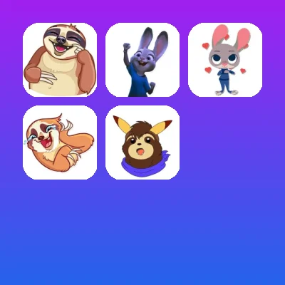 Zootopia Telegram Stickers
