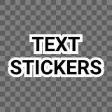 Text Sticker