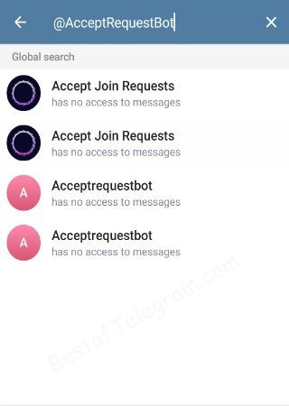 AcceptRequestBot bot step 2