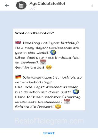 AgeCalculatorBot step 1