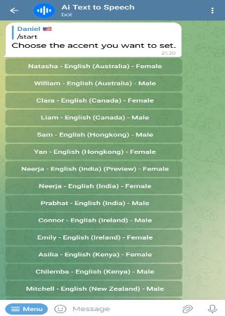 Ai_Text2Speechbot bot step 2