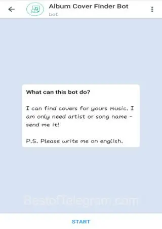 Album Cover Finder Bot preview 1