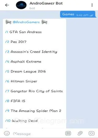 AndroGaмєr Bot preview 3