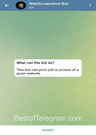 BetterWebShotBot bot step 1