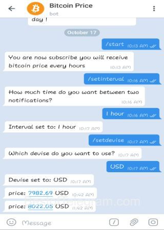 BitcoinPrice_bot step 4