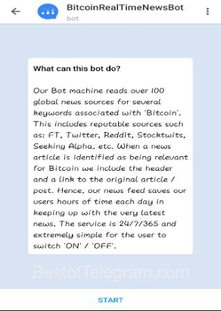 BitcoinRealTimeNewsBot step 1