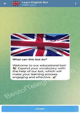 Learn English Bot preview 1
