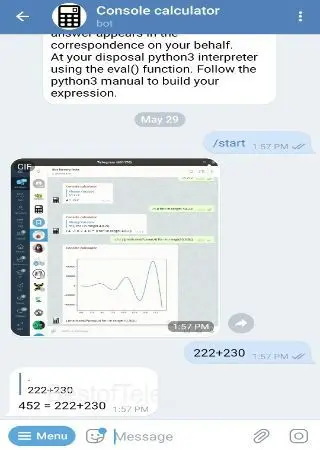 Console calculator preview 2