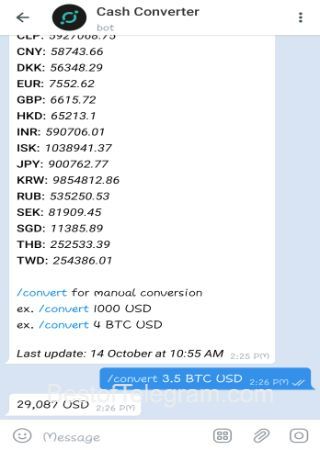 CashConverterBot step 3