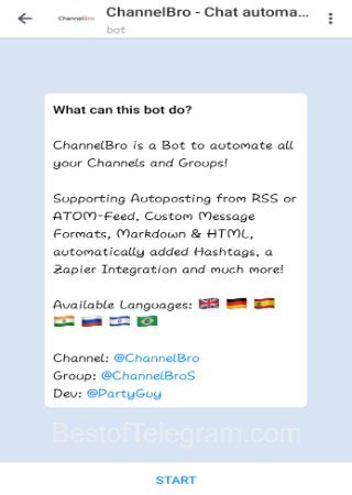 ChannelBroBot step 1