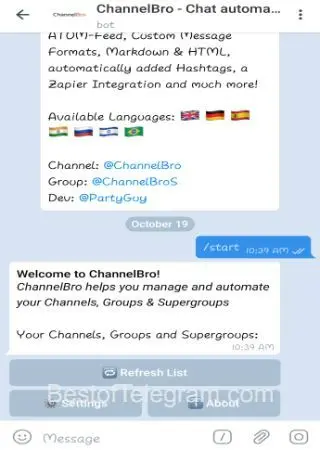 ChannelBro - Chat automation preview 2