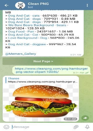 CleanPNGRoBott bot step 3