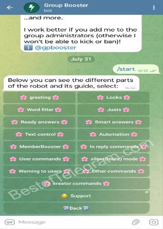 Cleanrobot bot step 2