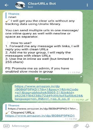 ClearURLs_Bot bot step 2