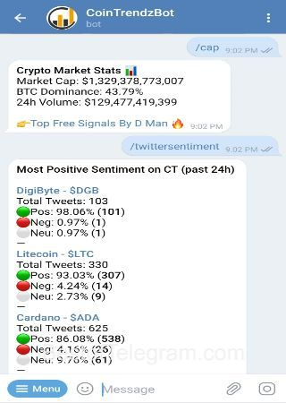 CoinTrendzBot step 3