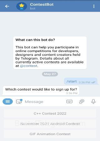 ContestBot step 2