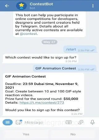 Contest Bot preview 3