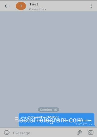 CountdownMeBot step 3