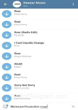 DeezerMusicBot step 2