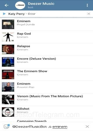 DeezerMusicBot step 3