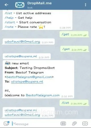 DropMail.me preview 3