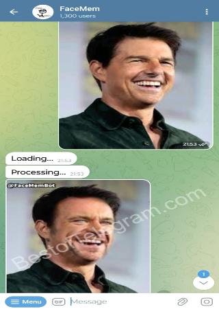 FaceMemBot bot step 3