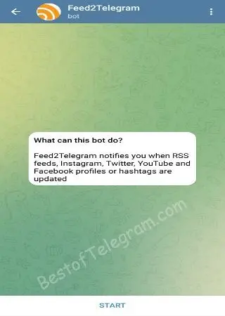 Feed2Telegram preview 1